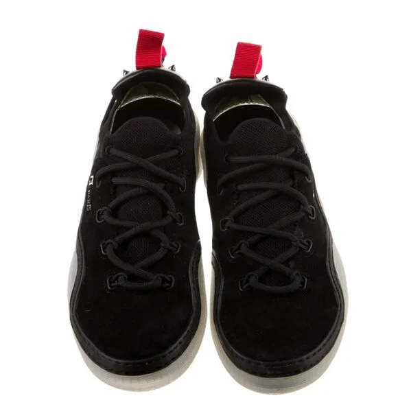 Christian Louboutin Suede Leather Fashion Sneakers